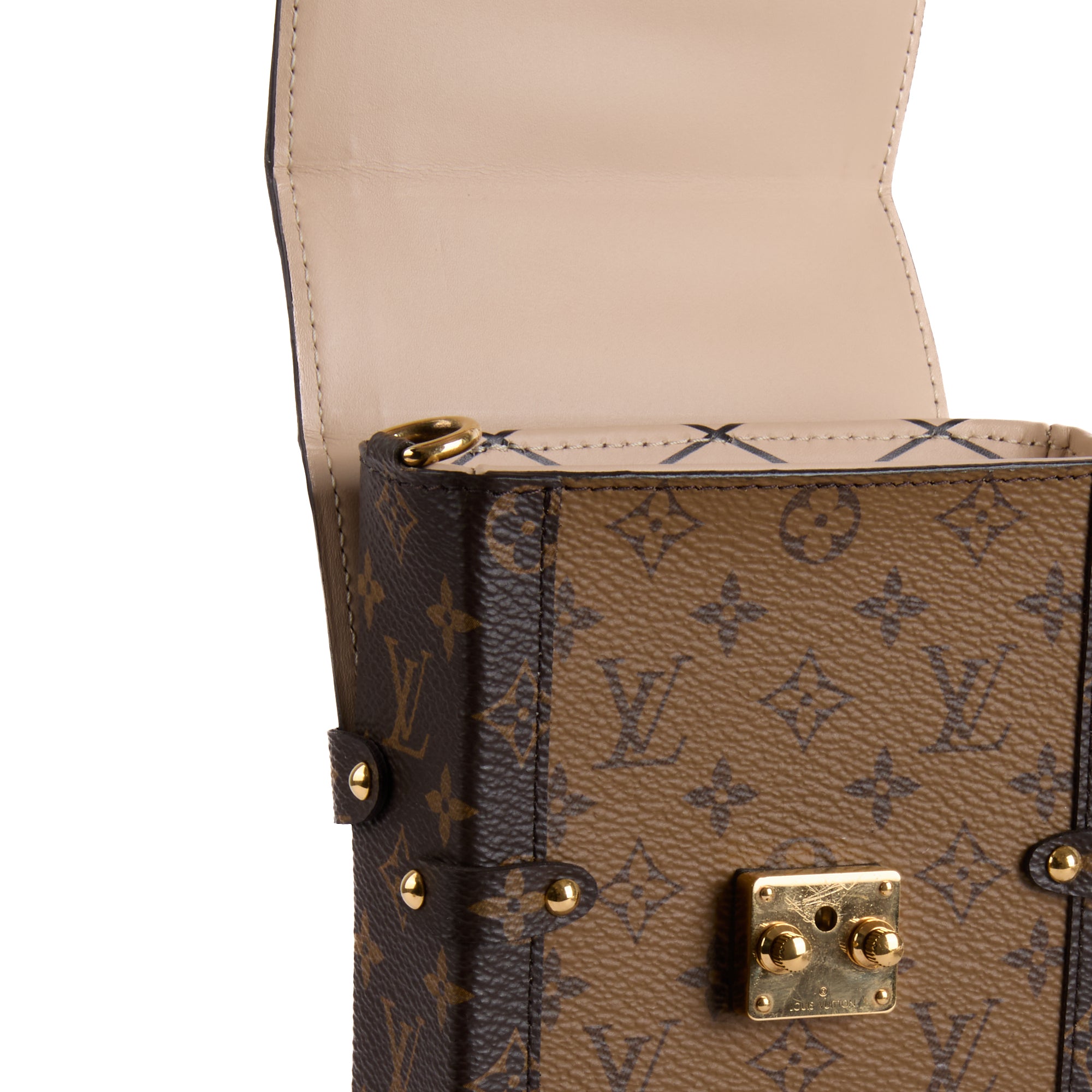 LOUIS VUITTON - Sac bandoulière Trunk Vertical Monogram Reverse - Hand bag