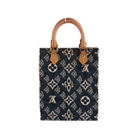 LOUIS VUITTON - Petit Plat Monogram Jacquard Canvas Shoulder Bag 1854 - Handbag 