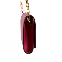 LOUIS VUITTON - Sac bandoulière Louise GM cuir rouge - Hand bag