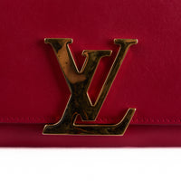 LOUIS VUITTON - Sac bandoulière Louise GM cuir rouge - Hand bag