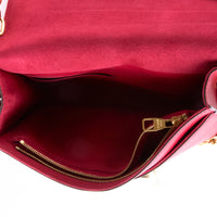 LOUIS VUITTON - Sac bandoulière Louise GM cuir rouge - Hand bag