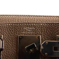 HERMES - Sac à dos HAC à Dos cuir Togo Étoupe - Backpack bag