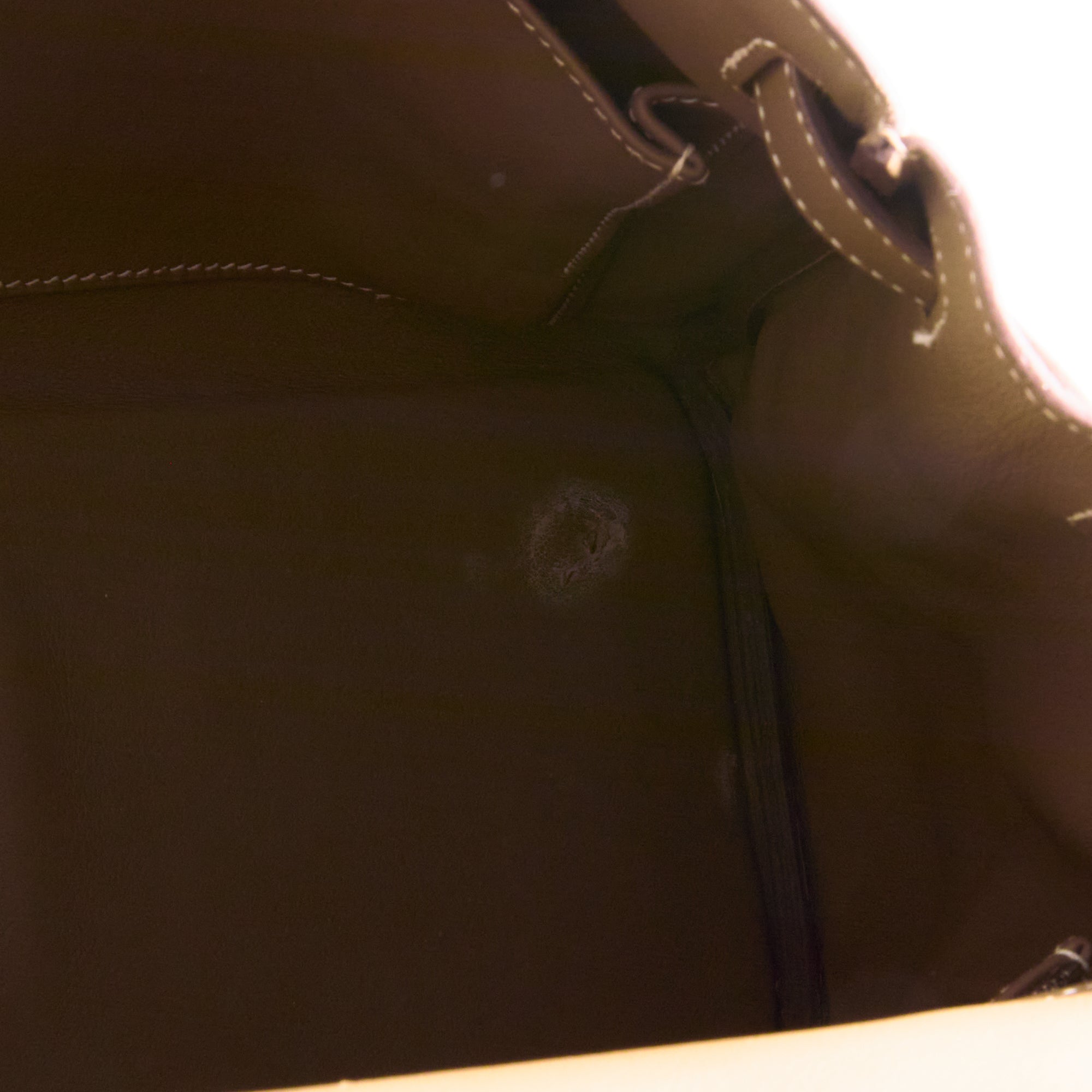 HERMES - Kelly 35 shoulder bag in Swift Etoupe leather - Handbag 