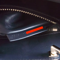 FENDI - Sac à main Peekaboo Large cuir gris - Hand bag