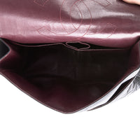 CHANEL - Sac Bandoulière Jumbo 2.55 cuir vieilli noir - Hand Shoulder Bag